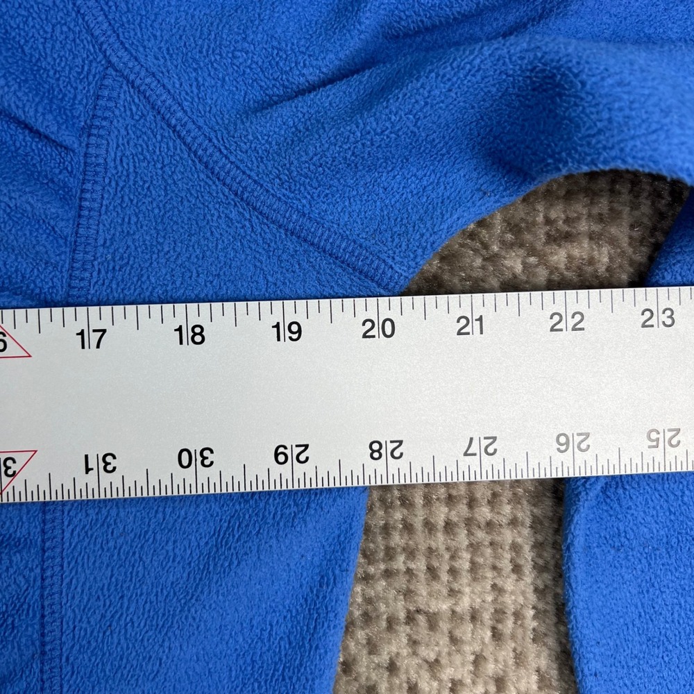 The North Face Womens TKA 100 Fleece Full Zip Hoodie Blue Size Medium - Picture 5 of 6